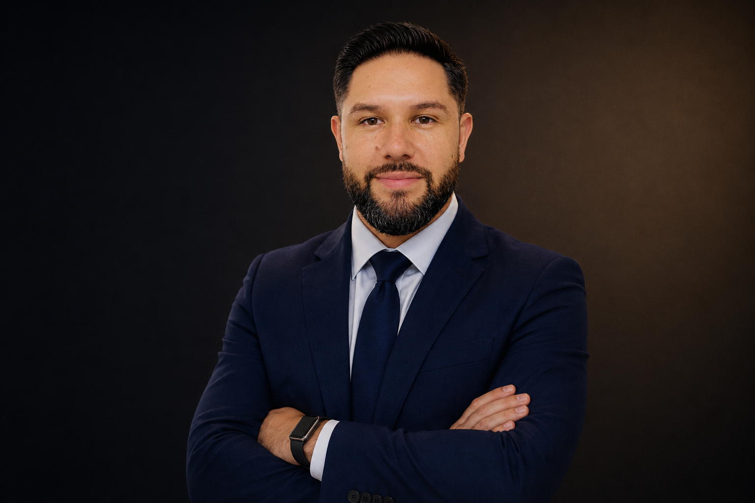 Retrato de Alvaro André Freitas de Oliveira, advogado responsável pelo escritório